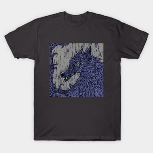 Big, Bad, Wolf (Lavender) T-Shirt